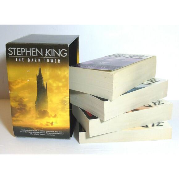 DARK TOWER BOXED SET BOOKS 1-4 Stephen King First Signet Printing Paperback - Picture 3 of 8
